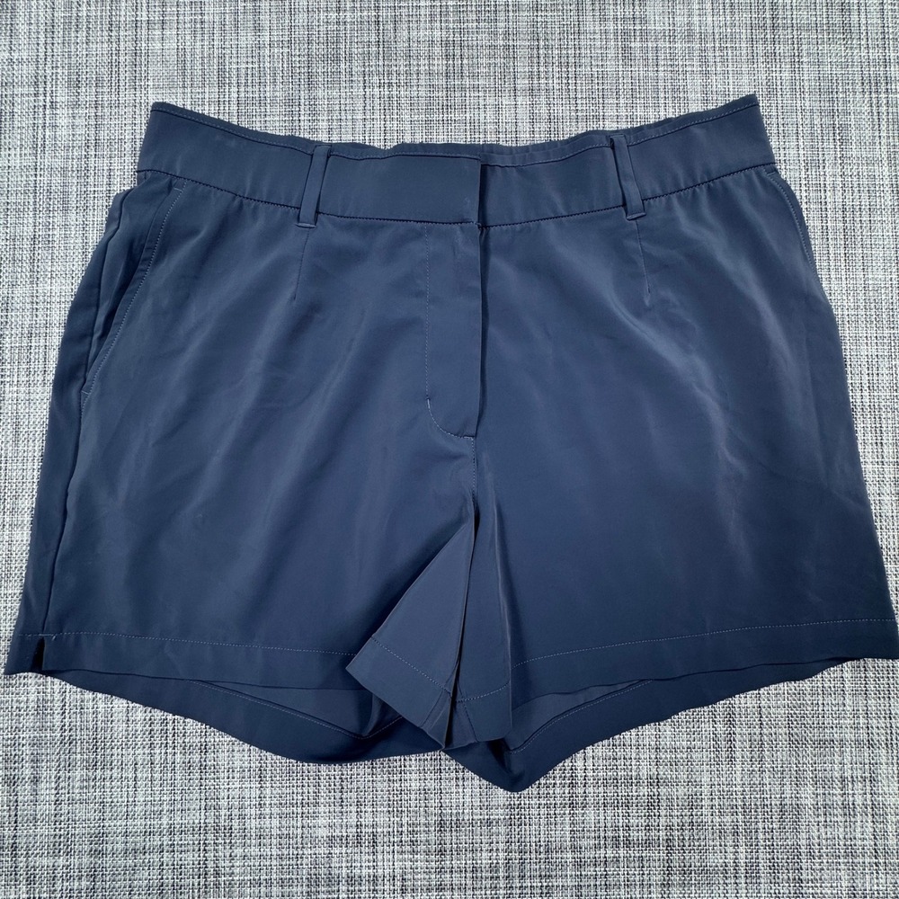 Nike Dri-FIT Victory Womens XL Navy Blue Golf Shorts Stretch Performance Pockets